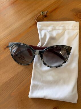 Tory Burch Tortoiseshell Cat Eye Sunglasses - Women Accessories
